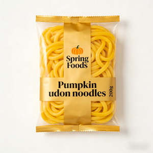 Nouilles Udon à la citrouille <span class=keywords><strong>sans</strong></span> <span class=keywords><strong>sucre</strong></span> et faibles en sodium, en vrac ou en boîte, cuisson en 1 minute pour un repas équilibré - Product Image 4