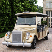 Voitures électriques rétro vintage personnalisées de haute qualité BFF Kepler, 8 à 15 places, voitures électriques de tourisme, voitures électriques de golf, voitures classiques