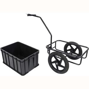 <span class=keywords><strong>Remorque</strong></span> utilitaire de camping pour vélo, chariot de transport de bagages en acier, grande capacité, OEM, pour le shopping et les outils - Product Image 4