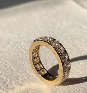 Joyería Fina Personalizada, Anillo Sólido de Oro Real de 9k, 10k, 14k, 18k, Oro Rosa, Amarillo, Blanco, Diamante/Gema de Laboratorio, Fabricación en Fábrica - Product Image 2