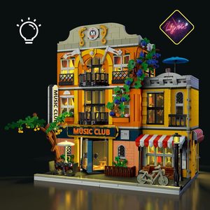 Club de musique 1683 pièces Blocs de construction jouets avec lumières pour enfants Scène musicale interactive Amusant - Product Image 6