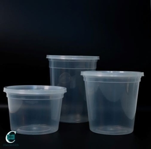Qualité garantie HACAMY Contenants jetables en PP écologiques de 16oz pour aliments de charcuterie Couvercles scellés en plastique pour le déjeuner à emporter au micro-ondes - Product Image 6