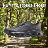 UNIKHAN Chaussures de sport noires respirantes en maille légère, confortables et à semelle souple, idéales pour la course et la marche – Vente en gros personnalisée