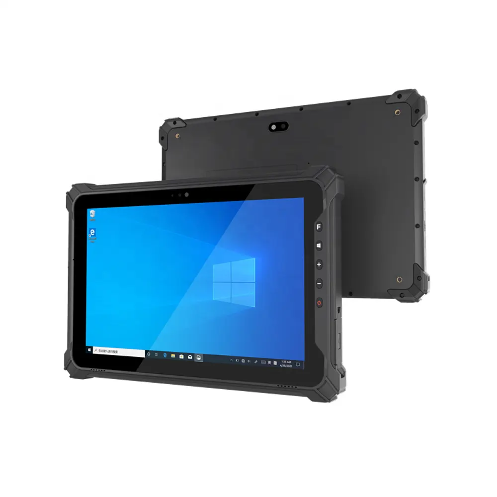 T10W-2D kazan-camlar Wifi BT5.0 1D2D barkod tarayıcı 8gb 128gb 11th Gen industrial endüstriyel 4g Wifi 10 inç sağlam Tablet pc bilgisayar