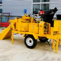 Presse hydraulique semi-automatique M7MI TWIN pour la fabrication de briques et de blocs en terre cuite, de bonne qualité
