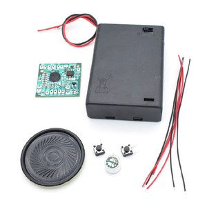 Taidacent Điện Tử Tự Làm Kit 120S <span class=keywords><strong>30</strong></span> Giây Ghi Âm Thiệp Chúc Mừng Thẻ Chip Âm Nhạc Bằng Giọng Nói Ghi Âm Thanh Mô-đun Cho Đồ Chơi Sang Trọng - Product Image 4