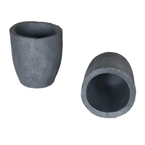 Crisol de arcilla de grafito para fundición de cobre, hierro o zinc