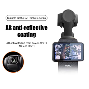 Protections d'écran en verre trempé AR de 0,25 mm pour DJI Pocket 3 |   Installation facile, ajustement précis, résistant aux rayures |   Approvisionnement en gros - Product Image 3