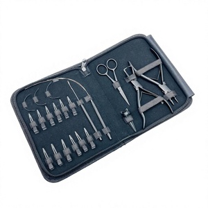 Kit Profesional de Herramientas de Acero Inoxidable para Extensiones de Cabello: Pinzas de Separación de Bucles y Alicates de Grado Quirúrgico para Instalación y Remoción - Product Image 1