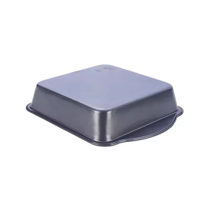 Plaque de cuisson carrée profonde professionnelle personnalisable en silicone mat antiadhésif de 0,4 mm pour la pâtisserie commerciale - Product Image 4