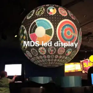 Nouveauté : Module LED sphérique rond pour publicité intérieure, écran LED flexible P3, prix d'écran LED sphérique, fabrication sur mesure - Product Image 6