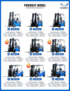 מלגזה חשמלית נימבוס 3 טון במלאי במחסן, בקרה חלקה, פלדת מנגן מחושלת, עמידות מעולה. - Product Image 6