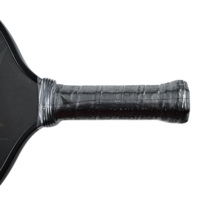 Raquette de pickleball personnalisée en fibre de carbone, face en tissage 3K, noyau en nid d'abeille de 16 mm, légère, de haute qualité, durable, amortissant les chocs