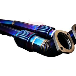 Vortex Oversized 102MM Gradient Blue Titanium Valved Catback Kit with Quad Tips for Nissan GT-R R35 3.8T 2008-2024 Hot Item - Product Image 6