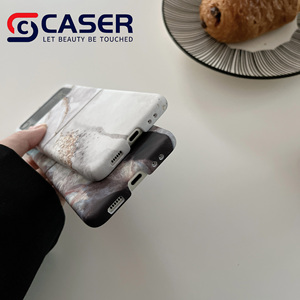 <span class=keywords><strong>Coque</strong></span> de téléphone pliante en marbre de mode rétro INS pour Samsung pour Galaxy <span class=keywords><strong>ZFlip</strong></span> 3 4 PC avec sens de la protection - Product Image 5