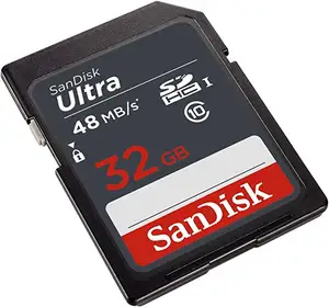 SanDisk Ultra 32GB SDHC sınıf 10 UHS-1 48 MB/s hafıza kartı