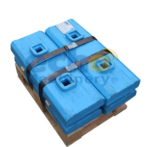 고망간강 MR110 EVO 충격 분쇄기 라이너 플레이트, 충격 분쇄기용 모노 블록 - Product Image 1