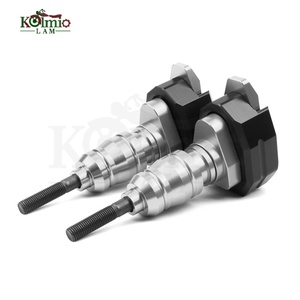 KOLMIO-LAM CNC rơi bảo vệ khung Thanh trượt phù hợp cho <span class=keywords><strong>Kawasaki</strong></span> z125 <span class=keywords><strong>z250</strong></span> Z300 Z800 z750 vn650 Z800 xe máy Sụp Đổ Pad - Product Image 4