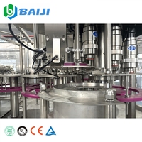 Usine de lavage, remplissage et bouchage automatique de bouteilles d'eau potable clé en main de haute qualité