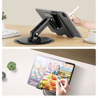 Support de tablette de bureau pliable X88plus, support de tablette de bureau populaire avec réglage sur trois axes pour l'apprentissage à distance