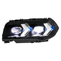 Ensemble de phares LED pour BMW X3 E83 2006-2010, style flèche, modifié, double couleur, DRL, clignotant, projecteur laser, plug and play