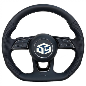<span class=keywords><strong>Volante</strong></span> de Fibra de Carbono Personalizado con Levas de Cambio para Audi A5 S5 Q5 A3 S3 <span class=keywords><strong>A4</strong></span> S4 A7 S7 <span class=keywords><strong>Sline</strong></span> Disponible para Todos los Modelos de Automóviles - Product Image 6
