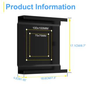 ขายึดสำหรับติดตั้งระบบ <span class=keywords><strong>Lenovo</strong></span> ขนาดเล็ก VESA เมาท์ PC ขนาดเล็กสำหรับคอมพิวเตอร์ตั้งโต๊ะขนาดเล็ก M600 M700 <span class=keywords><strong>M700z</strong></span> M710Q - Product Image 5