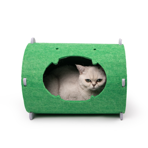 Cylinder Felt Cat <b>House</b> Eco-Friendly Customizable Size Color Foldable Stackable Removable Washable PP Pet Tunnel for Cats & <b>Dogs</b> - Product Image 2