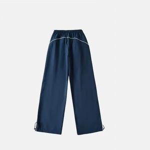 <span class=keywords><strong>Pantaloni</strong></span> Sportivi Larghi <span class=keywords><strong>con</strong></span> Striscia Laterale Personalizzata, Vita Elastica, Jogger Convertibili, Streetwear, <span class=keywords><strong>Pantaloni</strong></span> <span class=keywords><strong>in</strong></span> Nylon per Uomo - Product Image 5