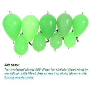 20g-100g dạ quang trứng nổi lên đêm xách tay câu cá nổi phao Bobber thrower dài khoảng cách đúc phao câu cá - Product Image 5