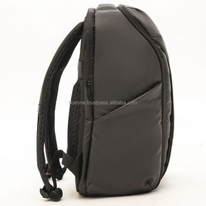 Sac à dos unisexe en cuir imperméable pour hommes Qualité décontractée Style classique Confortable Système de transport à glissière Voyage - Product Image 3