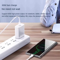 Câble de données double type C 60W Câble de charge rapide C à C, adapté aux tablettes Apple 16 pouces, câble de charge de téléphone portable 15 pouces