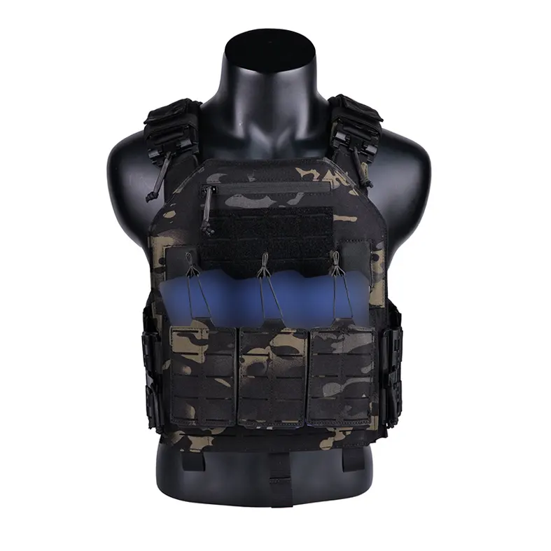 Gaf Adjustable Chaleco Tactico 1000d Nylon Weight Vest Multicam Outdoor Plate Carrier Tactical Vest