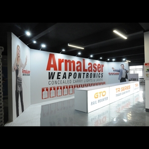 3x6 Flex rộng nhanh chóng tùy chỉnh thiết kế hiển thị EXPO Backdrop Banner đứng triển lãm với vải tùy chỉnh - Product Image 4