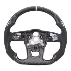 2016-2024 pour <span class=keywords><strong>Audi</strong></span> A3 RS3 <span class=keywords><strong>A4</strong></span> RS4 A5 RS5A6A7 amélioré personnalisé Sport fibre de carbone voiture volant automobile intérieur - Product Image 2