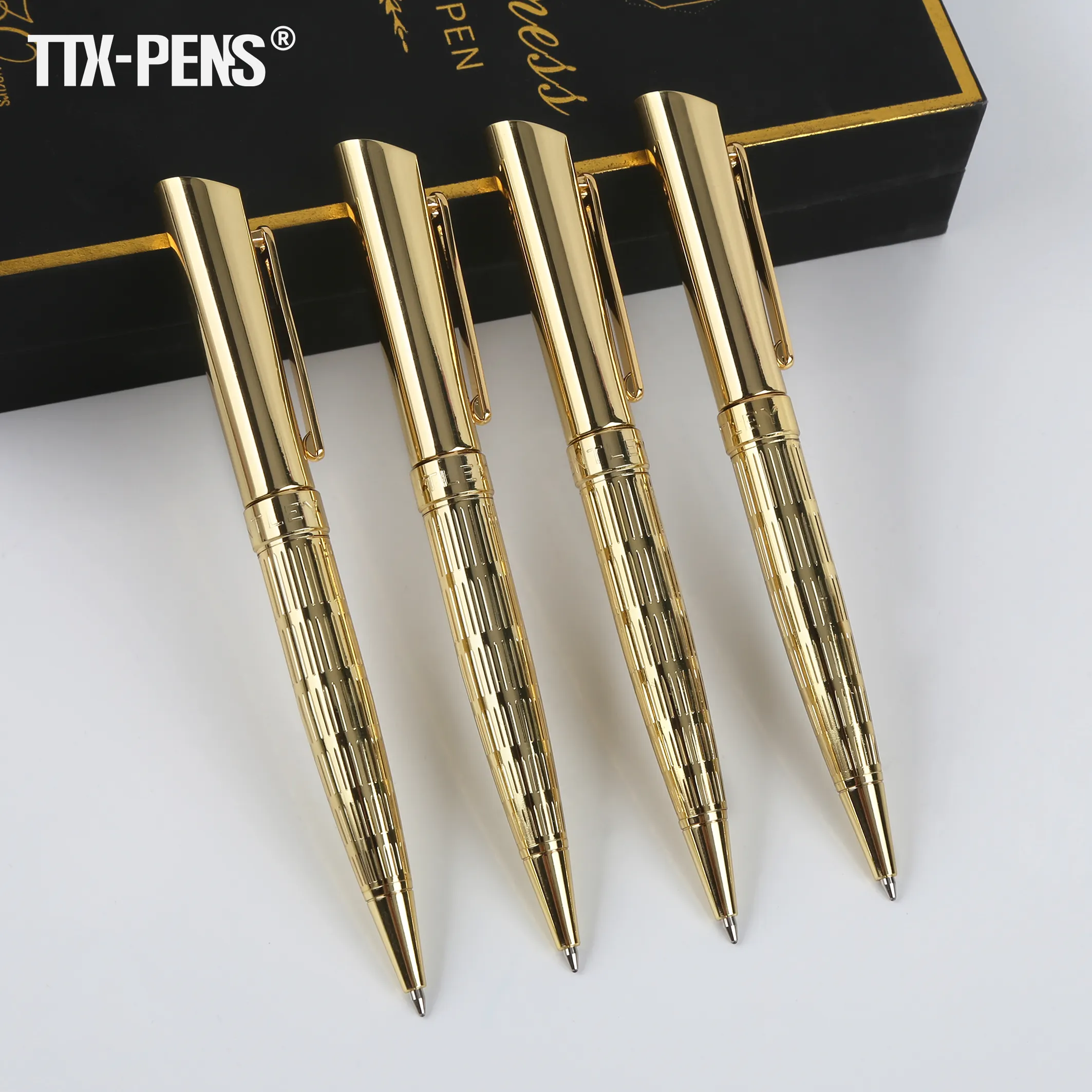 TTX personalizzato ufficio commerciale parker metallo oro penna a sfera penna a sfera per regalo