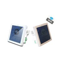 Système audio domestique WiFi SH1037, amplificateur mural Bluetooth 2 canaux avec ensemble de haut-parleurs de plafond Android+ 5 pouces