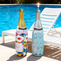 Bouteille gonflable géante Bouteille de vin gonflable en PVC à impression complète personnalisée Bouteille de bière gonflable à champagne pour la publicité