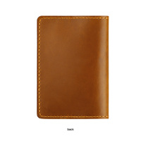 Housse de passeport en cuir véritable prête à être expédiée, en stock
