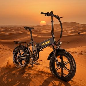 Lightweight Folding Off Road E-<strong>Bike</strong> 7 Speed Shimano Gear 60km+ Mileage All Terrain Fat Tire Fold <strong>Bike</strong> <strong>Same</strong> As Himiway Rad Power - Product Image 4