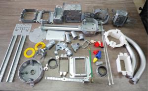 Trang trí <span class=keywords><strong>1</strong></span> băng đảng screwless tường tấm trắng chuyển Outlet bìa với Bao gồm vít - Product Image 5