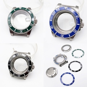 OEM ODM 40mm Accessoires de montre de haute qualité Verre saphir Boîtier en acier inoxydable Logo personnalisé Montre - Product Image 2