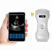 Échographe Doppler Couleur Portable Sans Fil à Usage Général avec Sondes Convexe, Linéaire et Cardiaque 192 Éléments pour Vétérinaire DCU19G