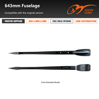 Fuselage en aluminium Advance 643 pour wingfoil, surf, planche à voile, kitesurf, efoil, SUP, accessoire pour hydrofoil.