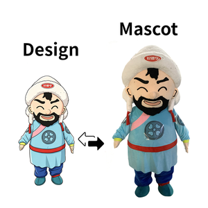 Costume de mascotte DJ cool pour garçon, personnages fantaisie personnalisés, fabrication directe d'usine OEM, pour fête de carnaval, cosplay - Product Image 4