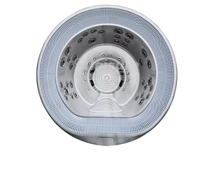 Balboa-<span class=keywords><strong>Spa</strong></span> extérieur 6 places avec baignoire ronde et 1 jeu <span class=keywords><strong>de</strong></span> marches pour la natation et le massage - Product Image 5