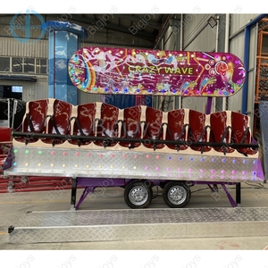 โครงสร้างเหล็กไฟเบอร์กลาสแบบพกพาเครื่องเล่นสวนสนุกคาร์นิวัล - Product Image 3