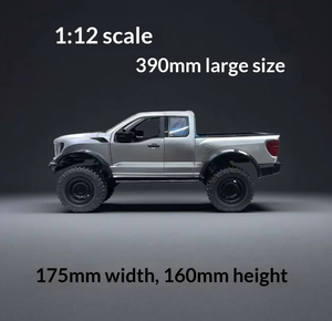 SJY-R12-01Q Nueva Versión 1:12 F-150 Raptor 4WD, Camioneta Todoterreno a Control Remoto, Resistente al Agua hasta 3-5 cm, Modelo de Auto Todoterreno - Product Image 6