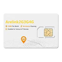 Tarjeta SIM de Roaming Mundial, 30MB de Datos Mensuales, Red 2G 3G 4G, Conexión Estable para Relojes Inteligentes y Equipos IoT en General