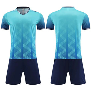 Ensemble de maillots de football personnalisables vierges, sublimables, pour équipes sportives - Product Image 5